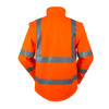 Hivis Softshell Removable Jacket