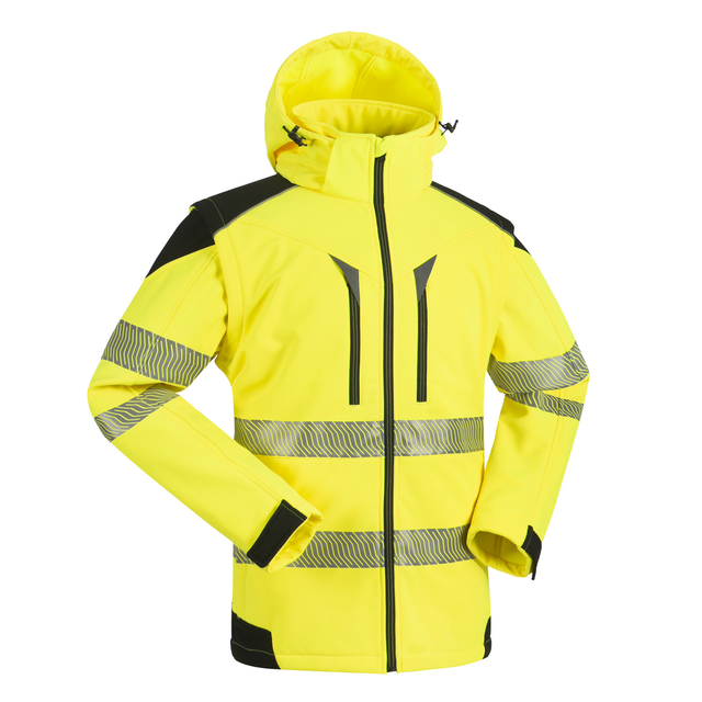 Hivis Softshell Removable Jacket
